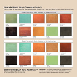 Stampcrete Color Chart