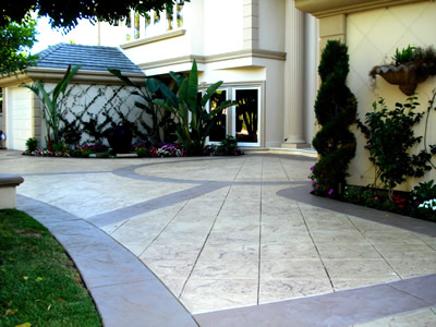 Stamped Concrete Cost How Much Per, Decorative Concrete Patio Cost
